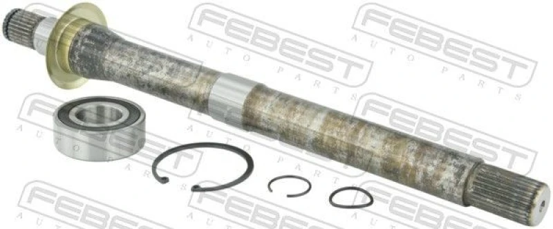 Image of FEBEST 2212-SP4WDAT Drive shaft Front Axle Right Drive Shaft (13)