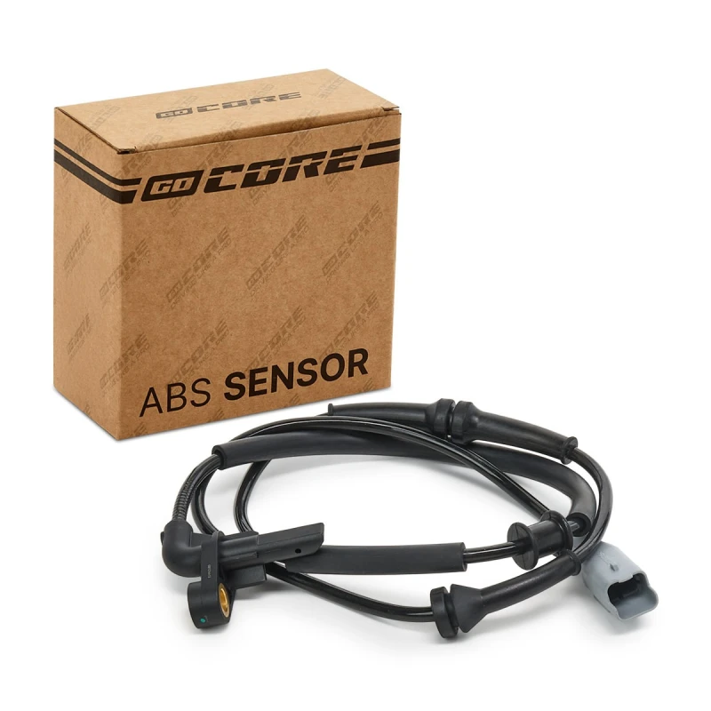 Image of goCORE GCD120041 ABS Sensor Rear Axle Left, with cable Sensor,wheel speed (412)
