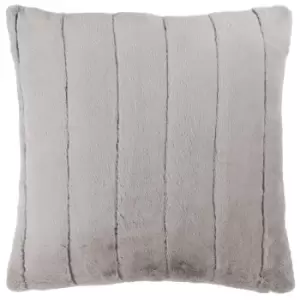 Image of Empress Faux Fur Cushion Grey / 55 x 55cm / Cover Only
