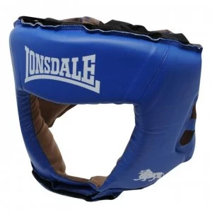 image of Lonsdale Challenger Head Guard - Blue