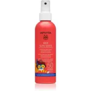 image of Apivita Bee Sun Safe suntan lotion for children SPF 50 200ml