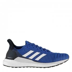 Image of adidas Solar Glide Mens Running Shoes - Blue/Wht/Navy