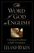 Image of word of god in english criteria for excellence in bible translation ryken l