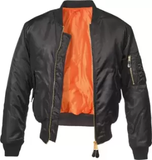Image of Brandit MA1 Classic Jacket, black, Size 3XL, black, Size 3XL