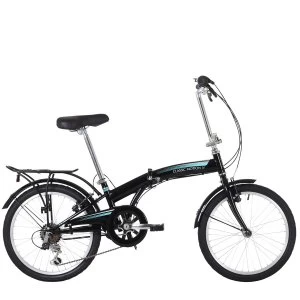 image of Classic Motion 6-Speed Compact Folding Bike With 20" Wheels