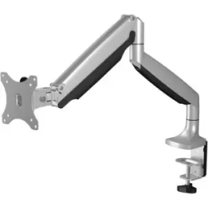 image of ICY BOX IB-MS503-T 1x Monitor desk mount 25,4cm (10) - 81,3cm (32) Height-adjustable, Tiltable, Swivelling