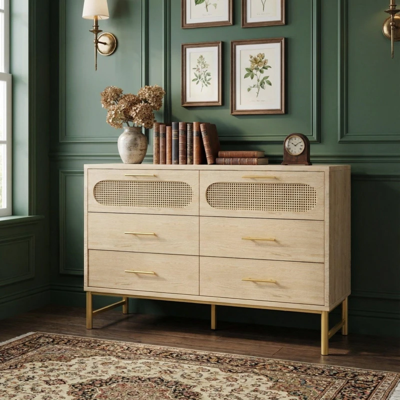 Image of Urban Meuble Modern Beige Sideboard with Storage Solution Beige unisex One Size