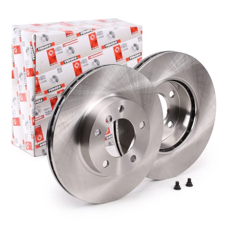 Image of FERODO Brake disc FERODO DDF258