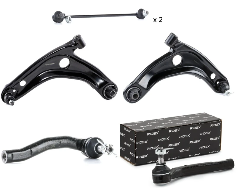 Image of RIDEX 772S0308 Control arm repair kit Front Axle Suspension Kit (772)