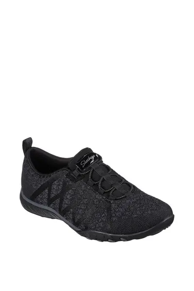 image of Skechers Womens Breather Easy Infi-Knity Vegan Slip On Trainers Shoes - UK 6