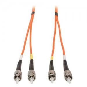 Image of Tripp Lite Duplex Multimode 62.5 125 Fiber Patch Cable St St 15m