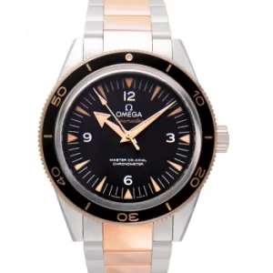 Image of Seamaster 300 Master Co-Axial 41mm Automatic Black Dial Gold Mens Watch