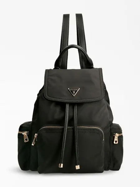 Image of Guess Gemma Eco Mini Backpack 14590719 Black