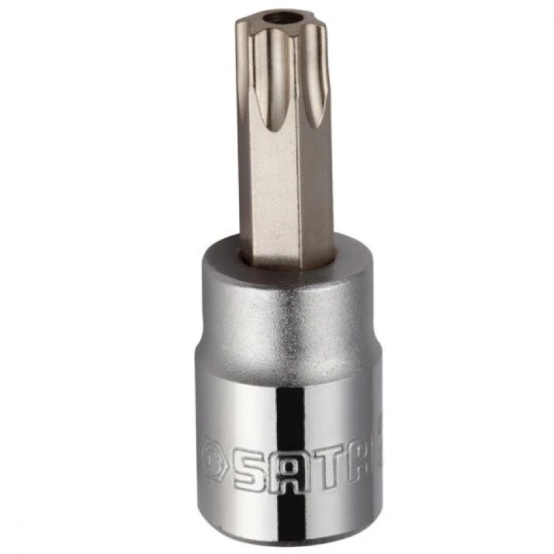 Image of SATA 22604 Screwdriver Bit Square Drive Tang Size: 10 (3/8")mm (inch), Chrome steel Chrome steel Screwdriver Bit (5514)