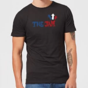 image of The Jam Text Logo Mens T-Shirt - Black