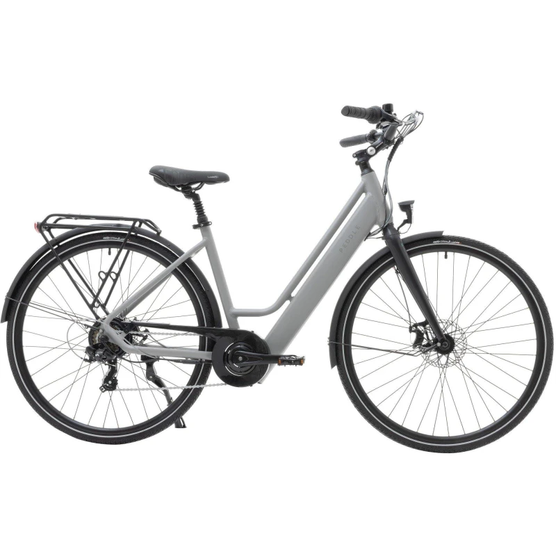 Image of Peddle STEP Electric Low Step Hybrid Bike - Grey Grey One Size