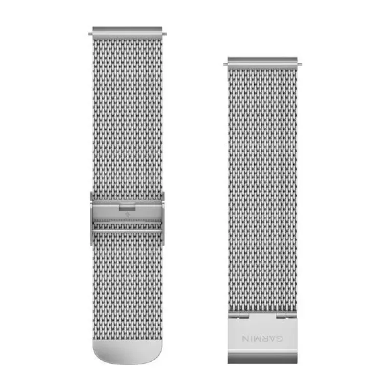 Image of Garmin 010-12924-23 Quick Release Strap (20mm) Silver Watch