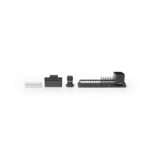 Image of Brabantia Sinkside Dish Rack Set, 4 Pieces - Dark Grey