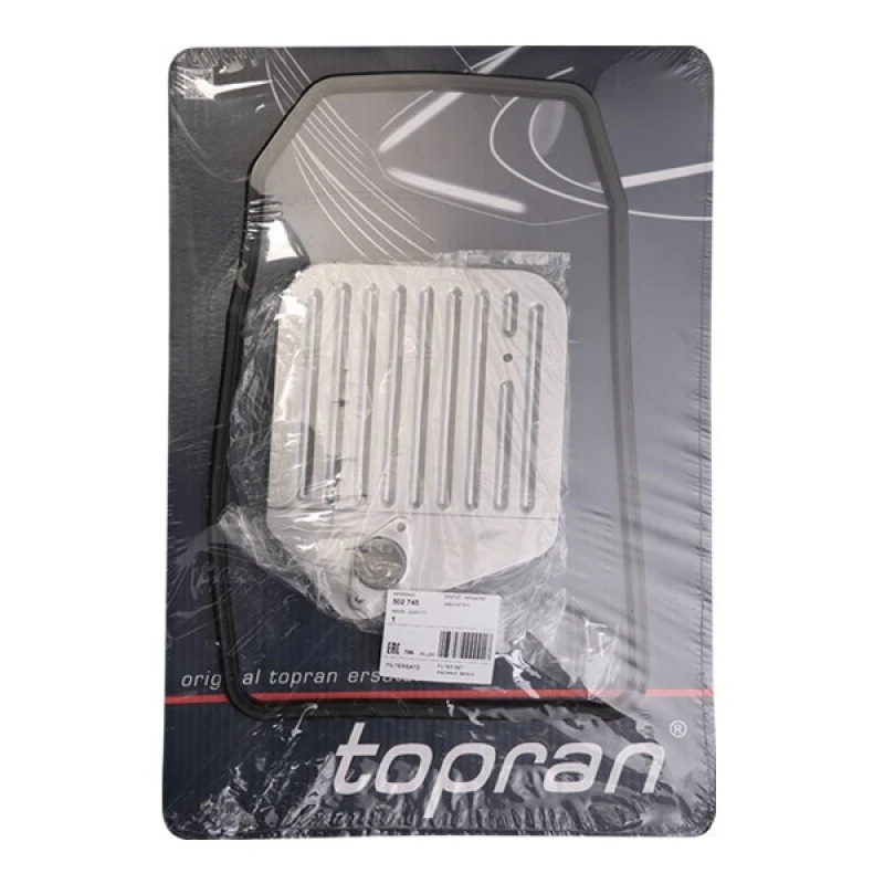 Image of TOPRAN 502 745 Hydraulic Filter Set, automatic transmission with bolts/screws, with gasket/seal Hydraulic Filter Set,automatic transmission (3843)
