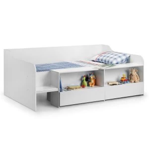 image of Julian Bowen Stella Low Sleeper Bed - Pure White