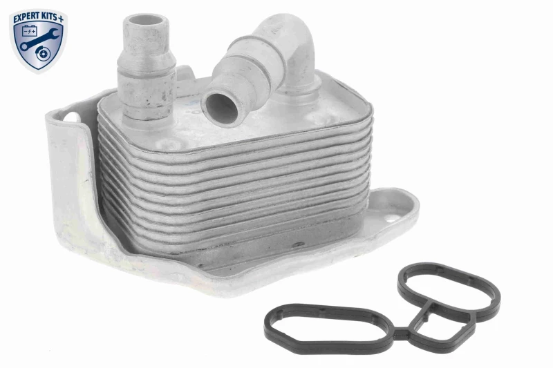 Image of VEMO V20-60-0031 Oil Cooler with gasket/seal Oil Cooler,engine oil (469)