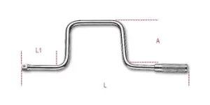 Image of Beta Tools 910/46 3/8" Square Drive Speed Brace 315mm 009100862