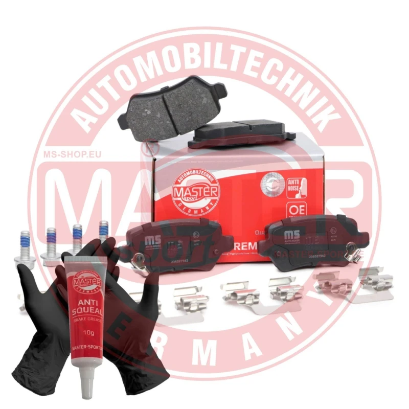 Image of MASTER-SPORT Brake pad set MASTER-SPORT 236027942