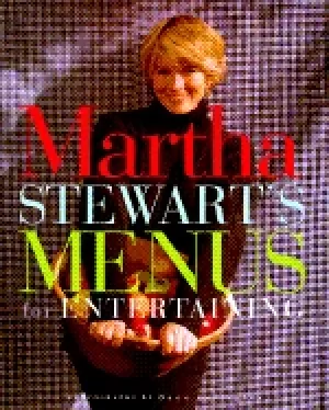 Image of martha stewarts menus for entertaining