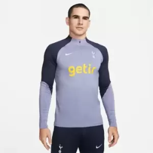 Image of Nike Tottenham Hotspur Drill Top 2023 2024 Adults - Purple