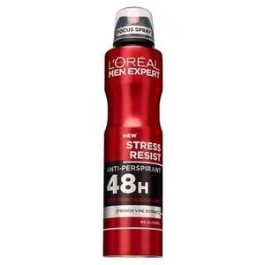 image of LOreal Men Expert No Stress Antiperspirant Deodorant 250ml