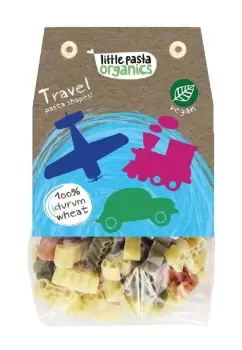 Image of Little Pasta Organics Travel Shaped Pasta 250g