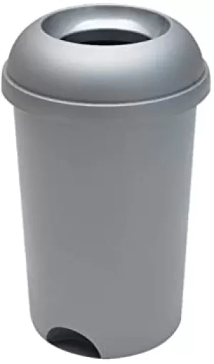 Addis 50L Metallic Round Base Waste Bin