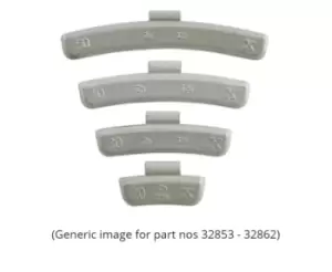 image of Wheel Weights for Alloy Wheels 10gram Box of 100 Connect 32854