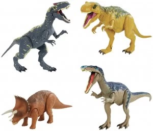 Image of Jurassic World Roarivores Dinosaur Action Figures