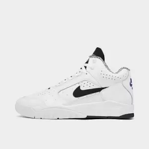 image of Nike Air Flight Lite Mid, White/Black, size: 10, Male, Trainers, DJ2518-100