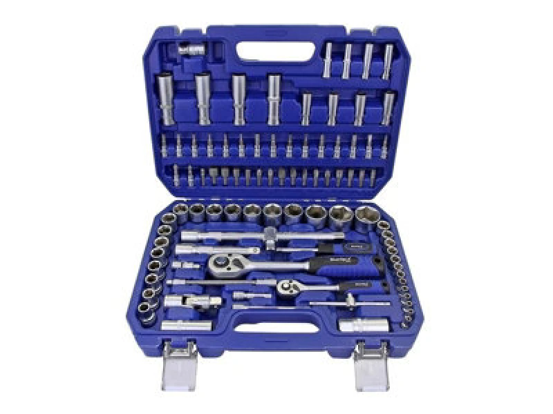 Image of Blue SPOT TOOLS BlueSpot Tools 1579 1/2in & 1/4in Metric Socket Set 94 Piece B/S1579 1579