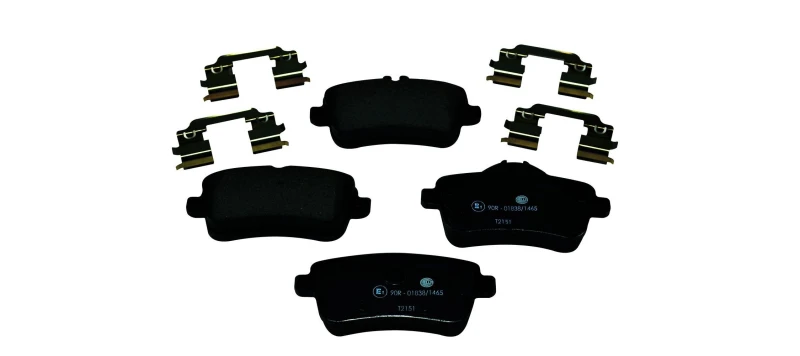 Image of HELLA Brake pad set HELLA 8DB 355 019-741