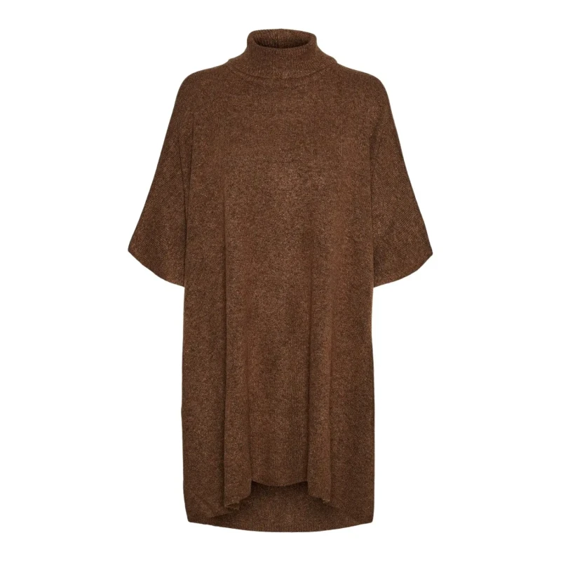 Image of Vero Moda Poncho woman Vero Moda Plaza Marron Female TU