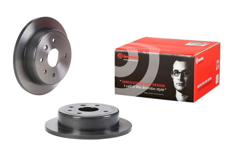 Image of BREMBO Brake disc BREMBO 08.E764.11
