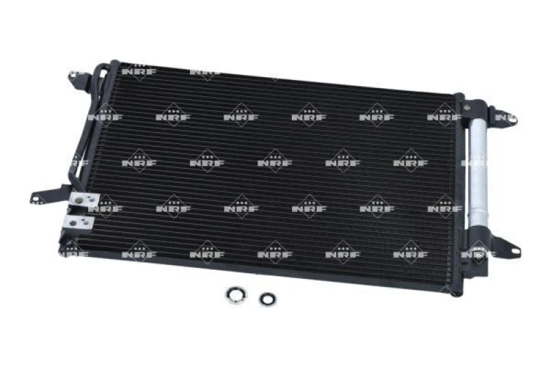 Image of NRF 350507 Condenser EASY FIT with dryer, with gaskets/seals Condenser,air conditioning (448)