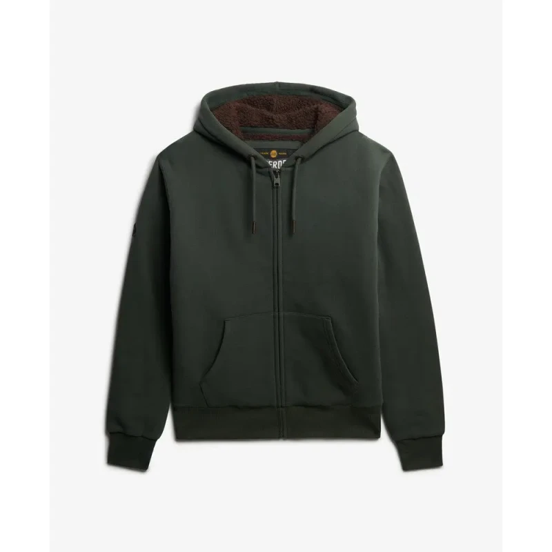 Image of Superdry Hooded sweatshirt Superdry Borg Lined Vert Male S