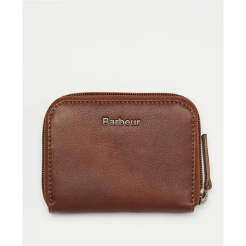 Image of Barbour Laire Leather Purse - Brown