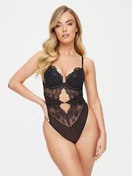 Image of Ann Summers Bodywear The Icon Body - Black, Size 10B-C, Women