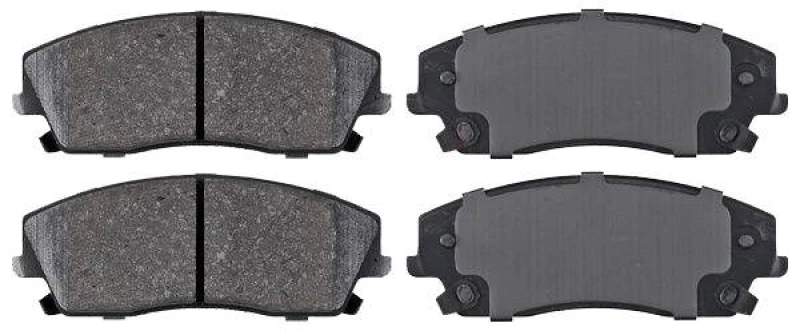 Image of A.B.S. 37609 Brake pad set Front Axle, with acoustic wear warning Brake Pad Set,disc brake (402)