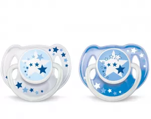 Image of Philips Avent Night Time Pacifiers