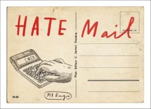 Image of Hate Mail by Mr Bingo Hardback