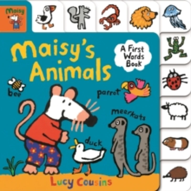 Image of Lucy Cousins Maisy's Animals: A First Words Book Multi unisex