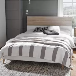 Image of LPD Stockholm King Bed White Oak