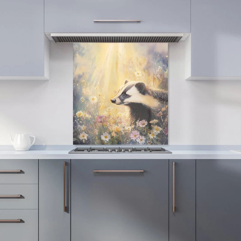 Image of Designer Kitchen Splashbacks Ava Sterling: 00001 Kitchen Splashback Size: 600mm x 600mm Multicolor Unisex 600mm x 600mm