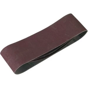 Image of Wickes Fine Belt Sander Sheets 75x533mm PK3